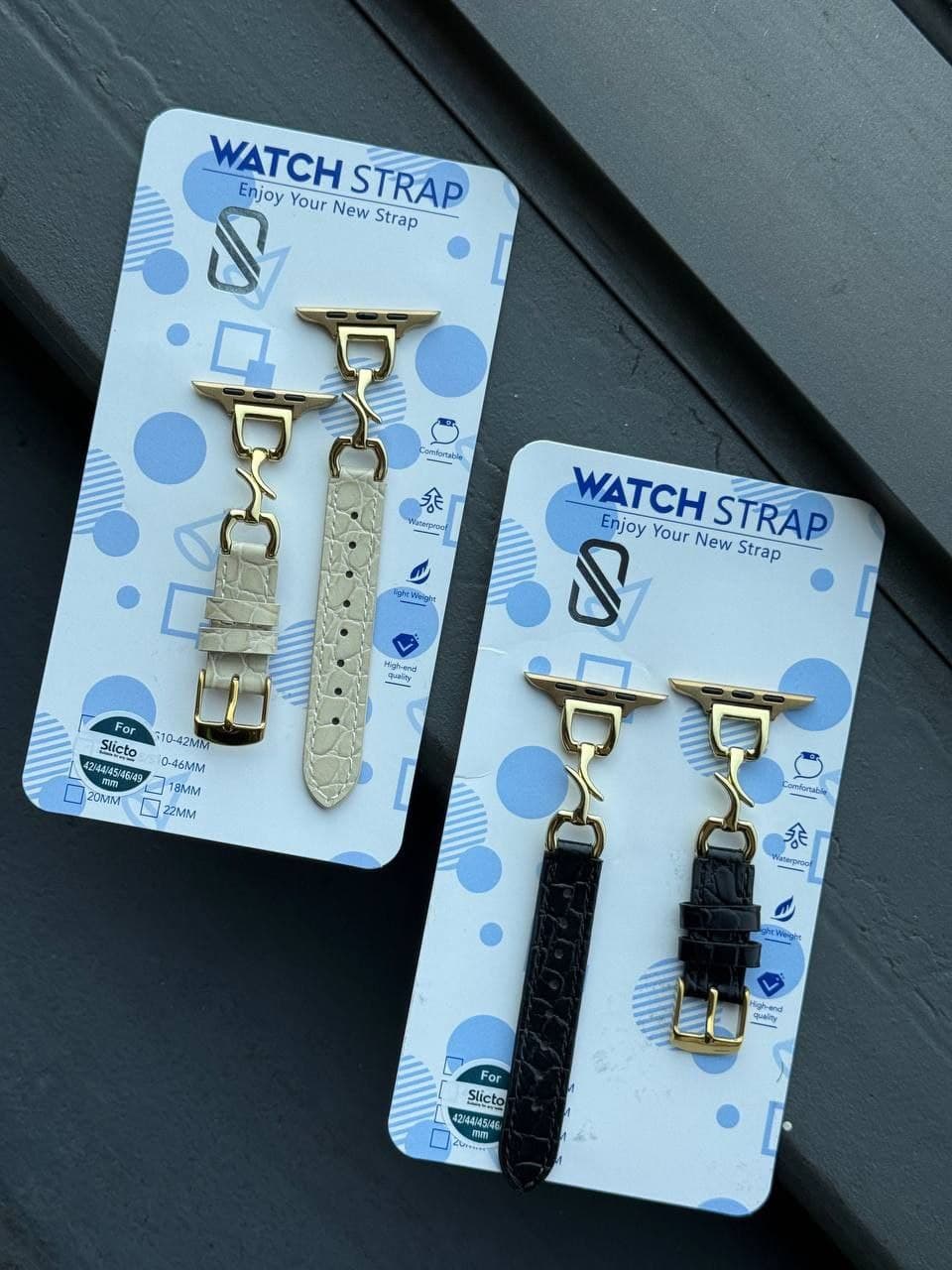 بند چرمی کروکدیلی با کلیپ لاکچری