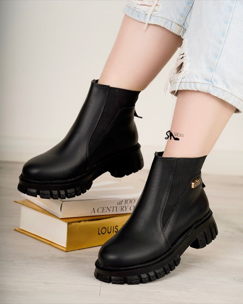 نیم بوت بغل کش اسپورت کیفیت اصلی فوق لاکچری