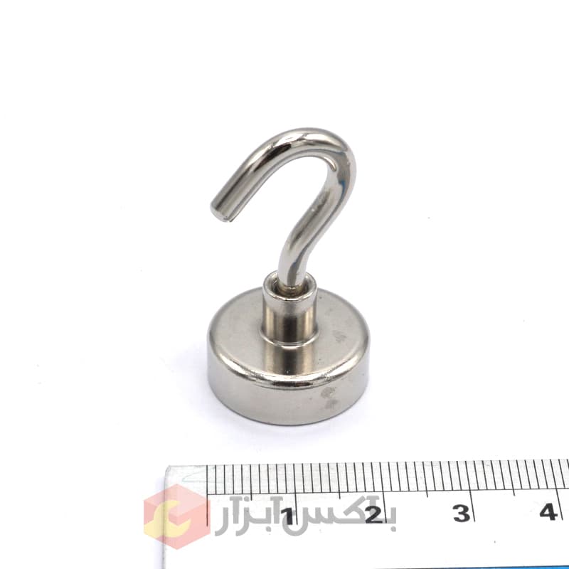 آهنربا قلابدار قطر 20 میلیمتر گرید 42