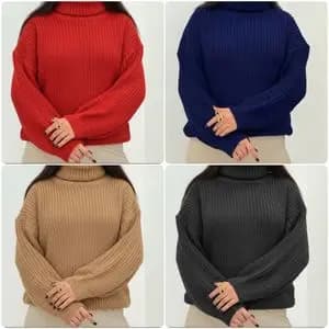 بافت یقه شل ساده