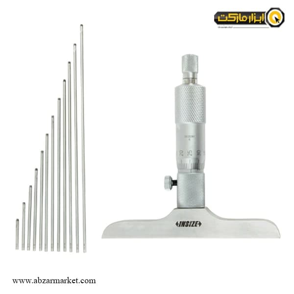 میکرومتر عمق سنج اینسایز 300-0 میلی متر (با گارانتی شرکتی) مدل 300-3240