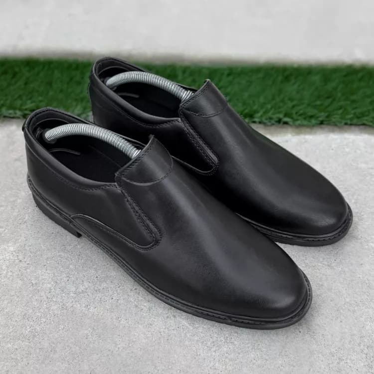 کفش مردانه مشکی کد 27020