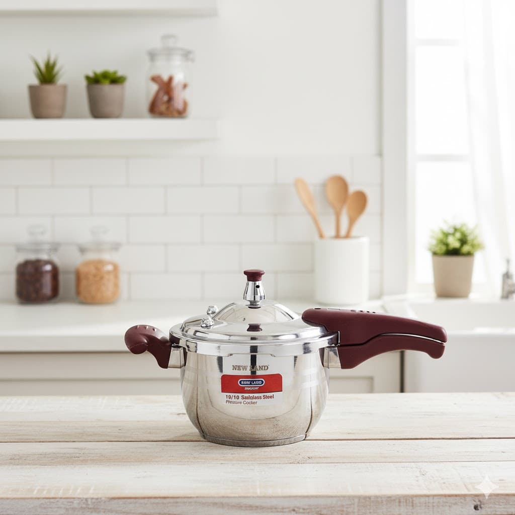 زودپز 9 لیتر تک دسته نیولند کد 2135