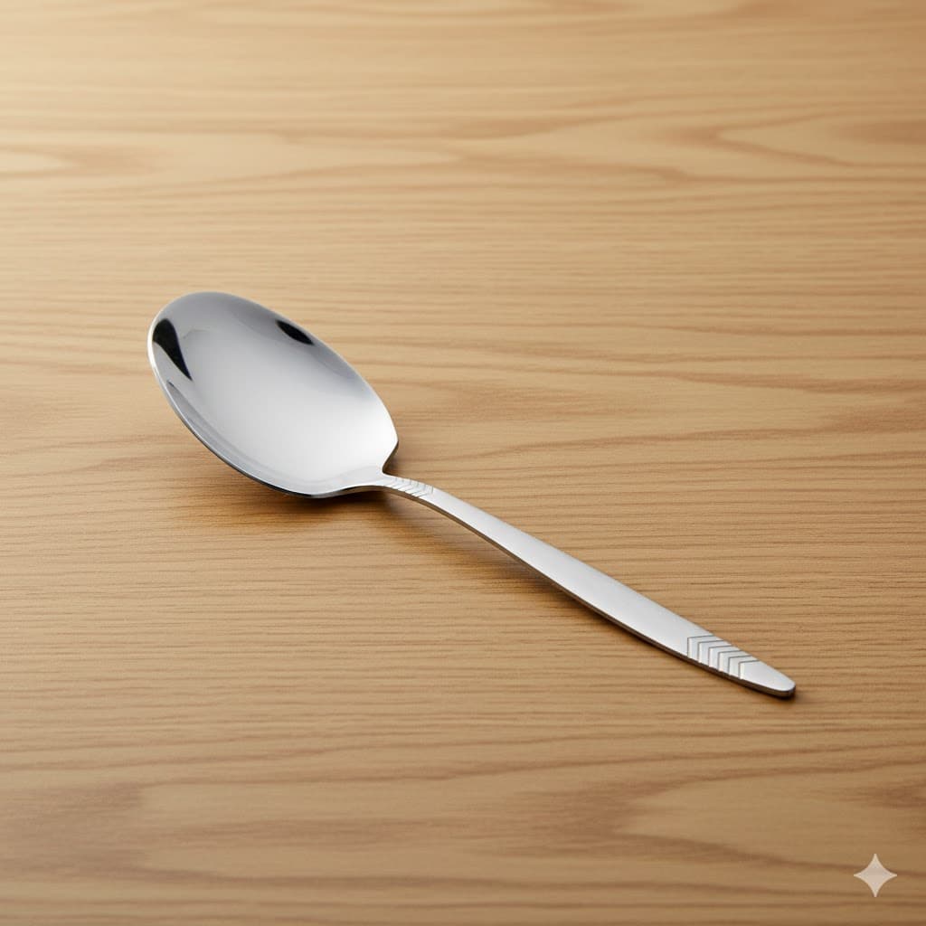 کفگیر برنج استیل گل زانتیا نیولند