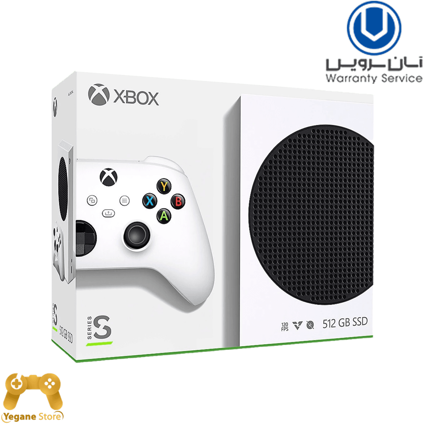 خرید کنسول بازی مایکروسافت XBOX سری S با حافظه 512 گیگ بهمراه 18 ماه گارانتی