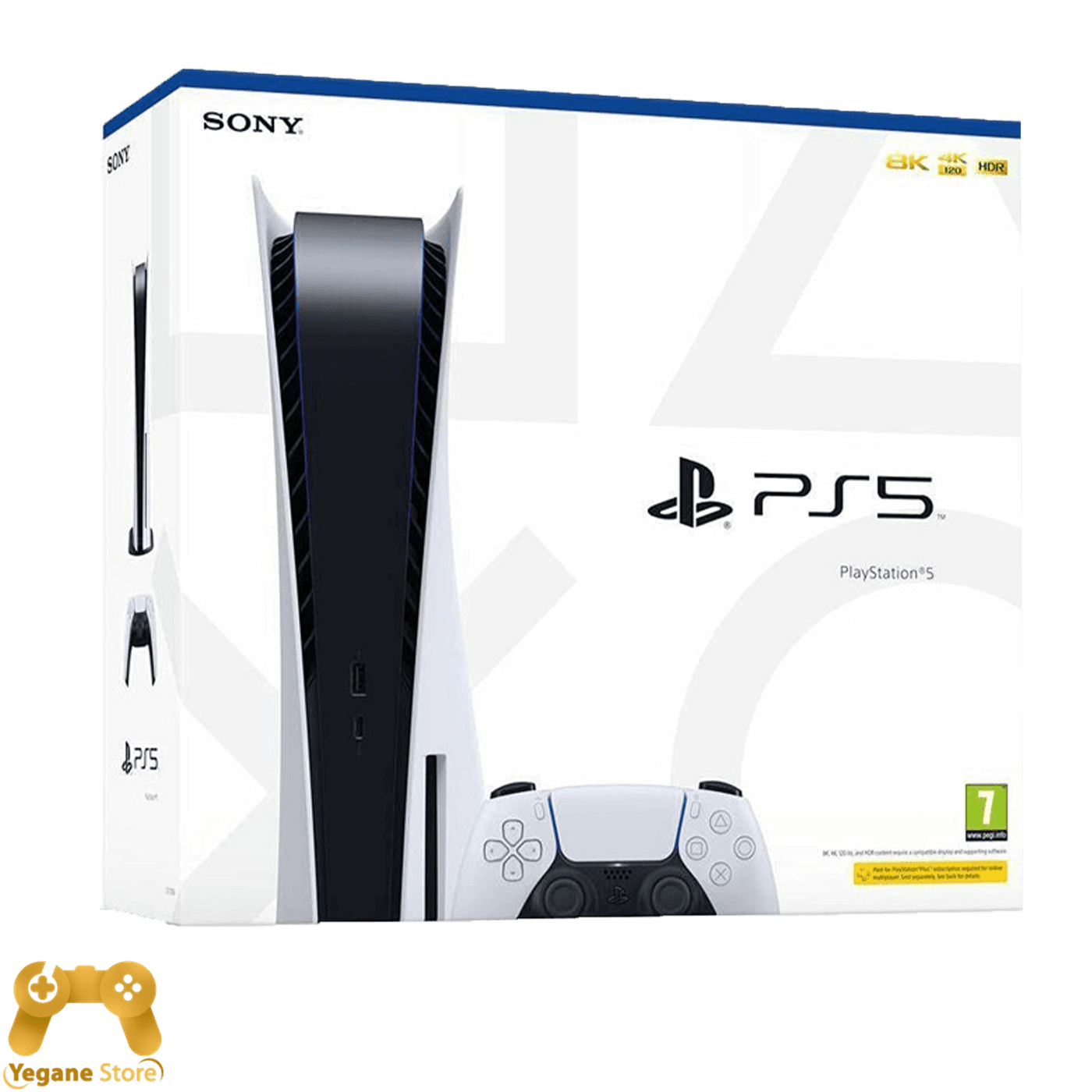 قیمت و خرید پلیاستیشن 5 استاندارد (دیسکخور) مدل فت CFI‑1216A با هارد SSD 825 گیگ – سفارش اروپا