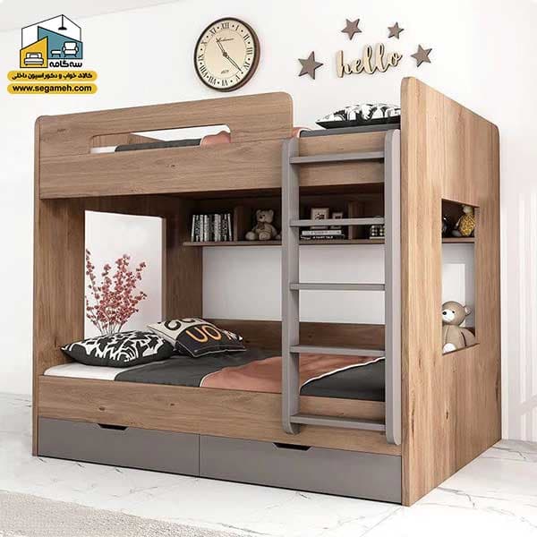 تخت خواب دو طبقه BTDP92