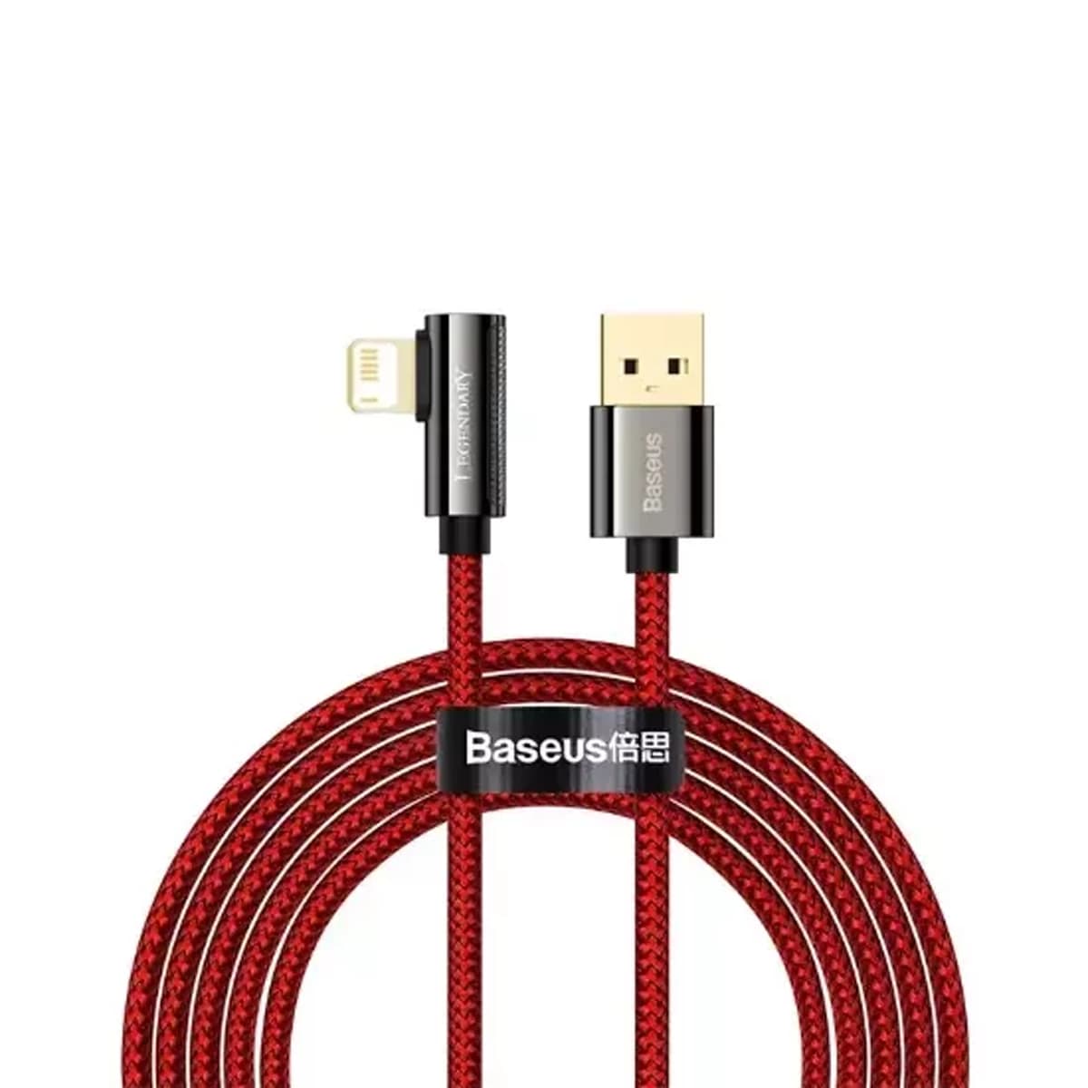 کابل USB به Lightning باسئوس مدل Legend Series Elbow CACS0001 طول 2 متر