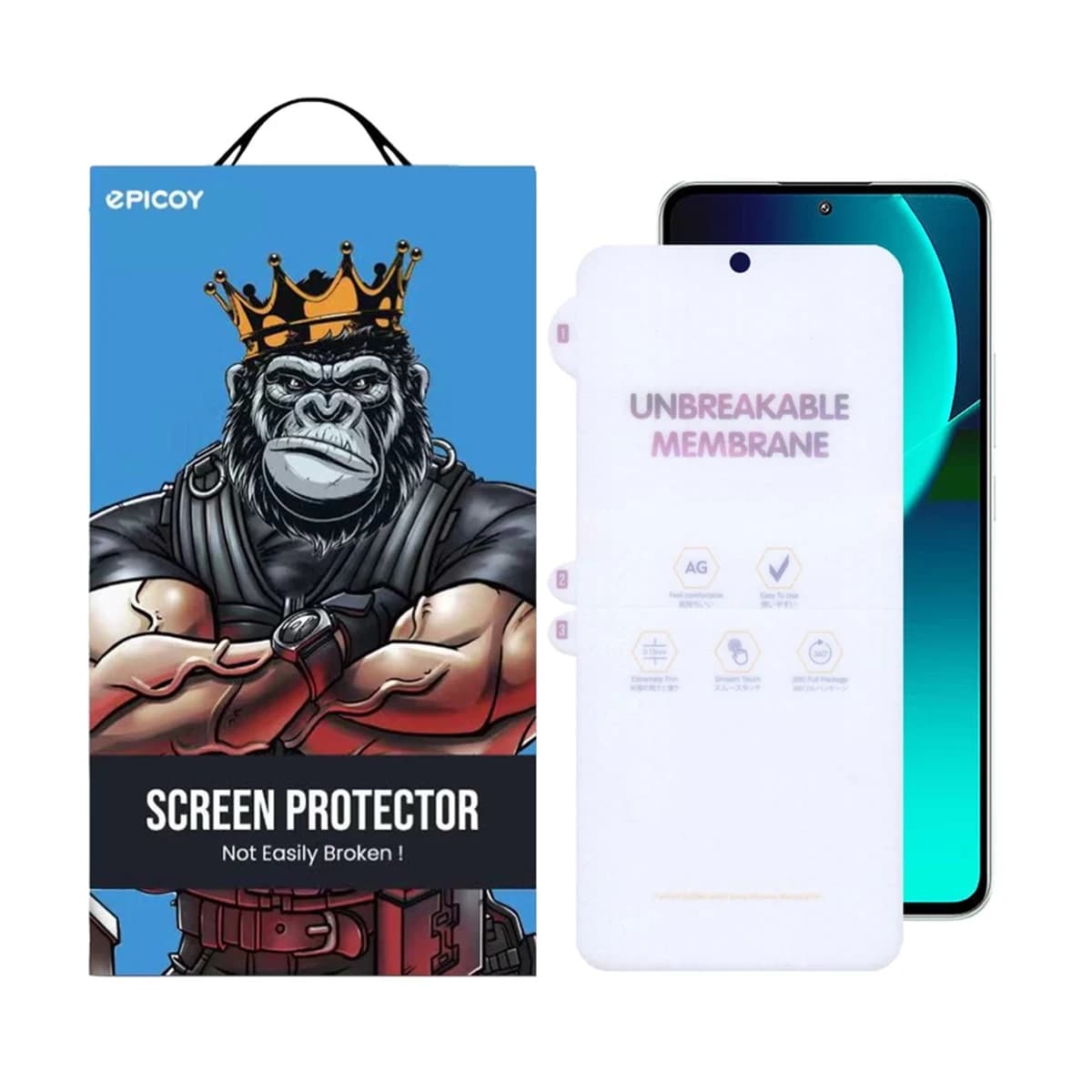 گلس مات گوشی شیائومی 13T Pro - 13T اپیکوی مدل Hydrogel-Matte