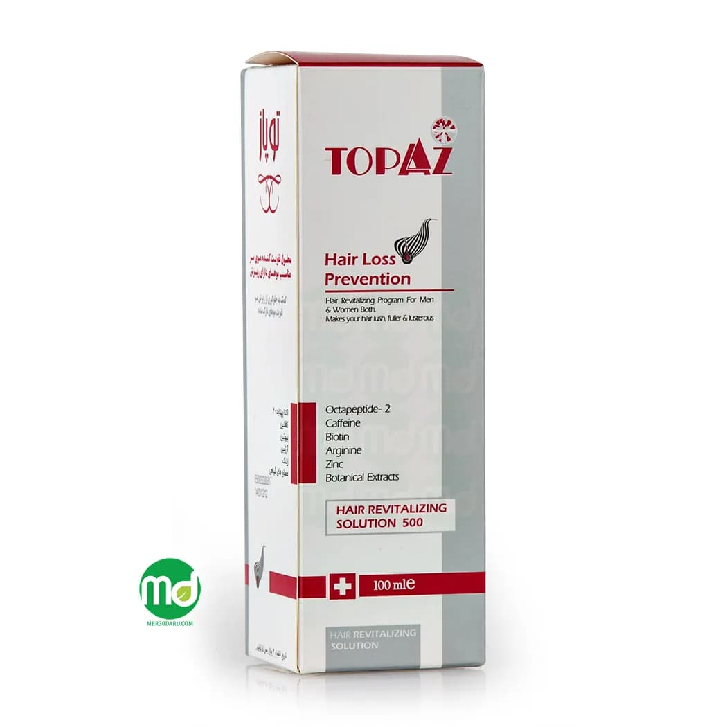 محلول ضد ریزش و تقویت کننده مو توپاز 100ml