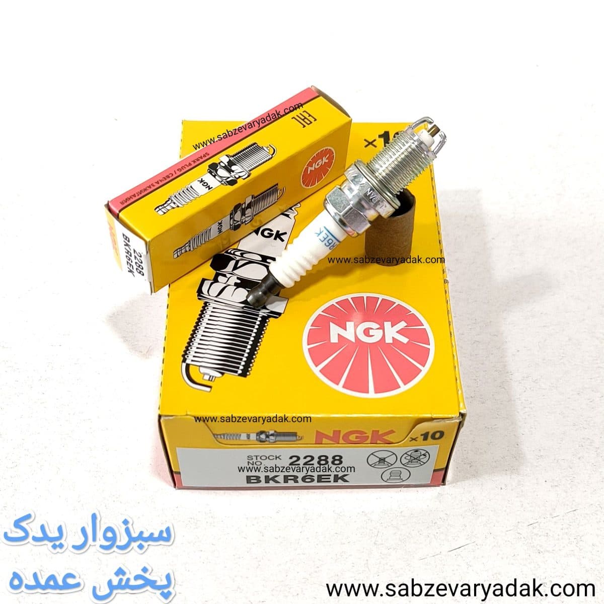 شمع دو پلاتین BKR6E-2288 برند ان جی کی (NGK)