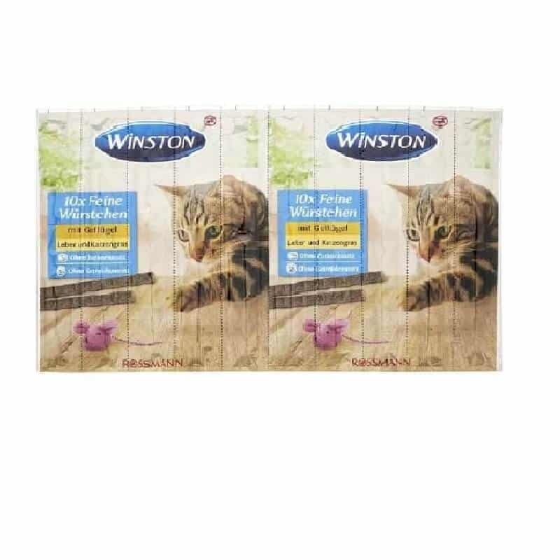 تشویقی مدادی گربه وینستون طعم مرغ و اردک