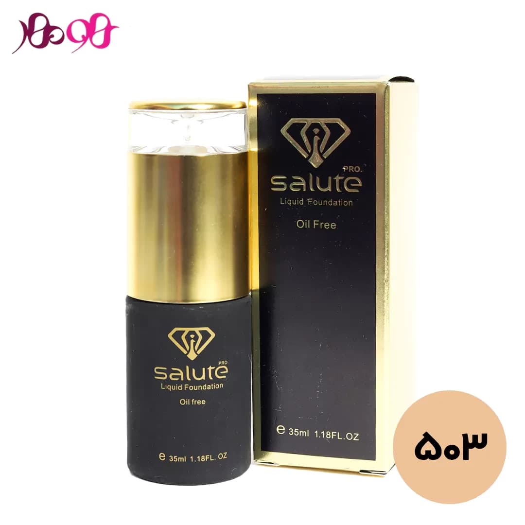 کرم پودر مایع سالوته Salute شماره 503