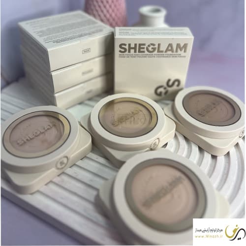 پنکیک کرم پودری فشرده برند شیگلم SHEGLAM SKin-Focus Full Coverage