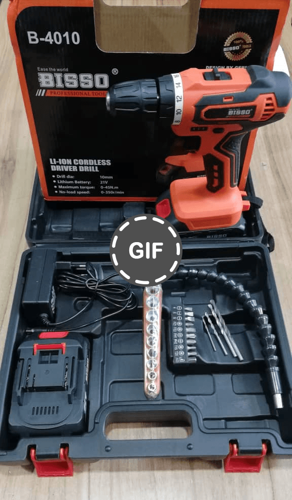 دریل پیچ گوشتی شارژی 21 ولت بیسو مدل B-4010