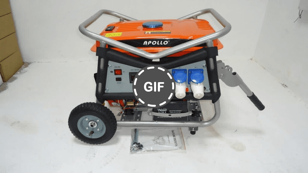 موتور برق 3 کیلو وات تمام مس استارتی آپولو مدل APOLO-3K