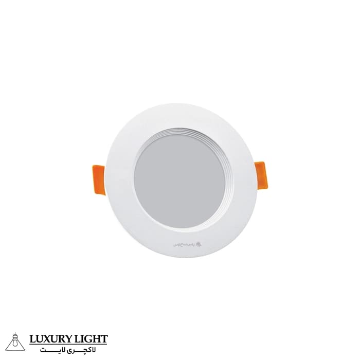 پنل توکار سقفی 12 وات با برش 12 مدل سولاریس پارس شعاع توس