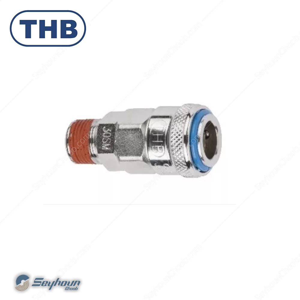 کوبلینگ برون رزوه اتوماتیک تایوانی 1/2 اینچ برند تی اچ بی مدل THB 40SMT