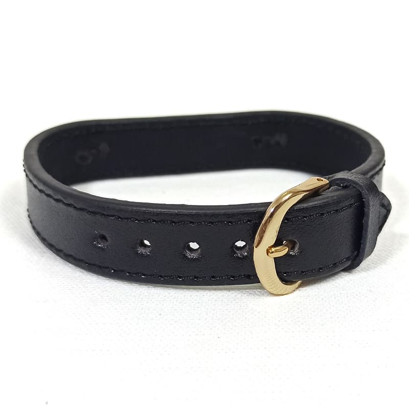 دستبند چرم طبیعی پلاک ساده