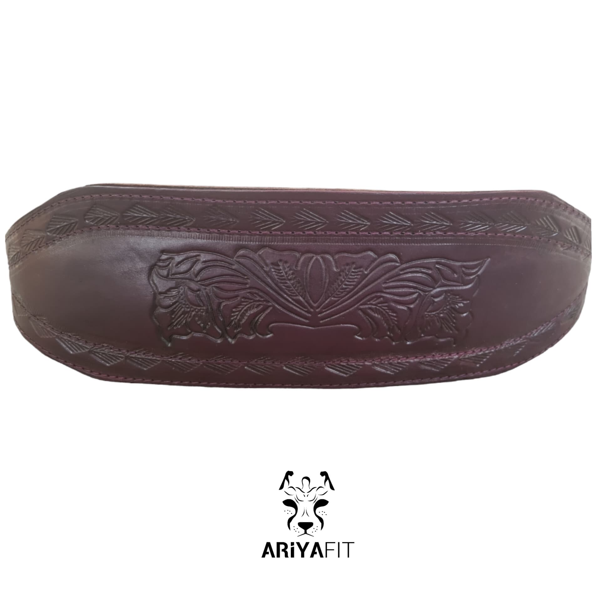 کمربند بدنسازی چرم بالشتک دار