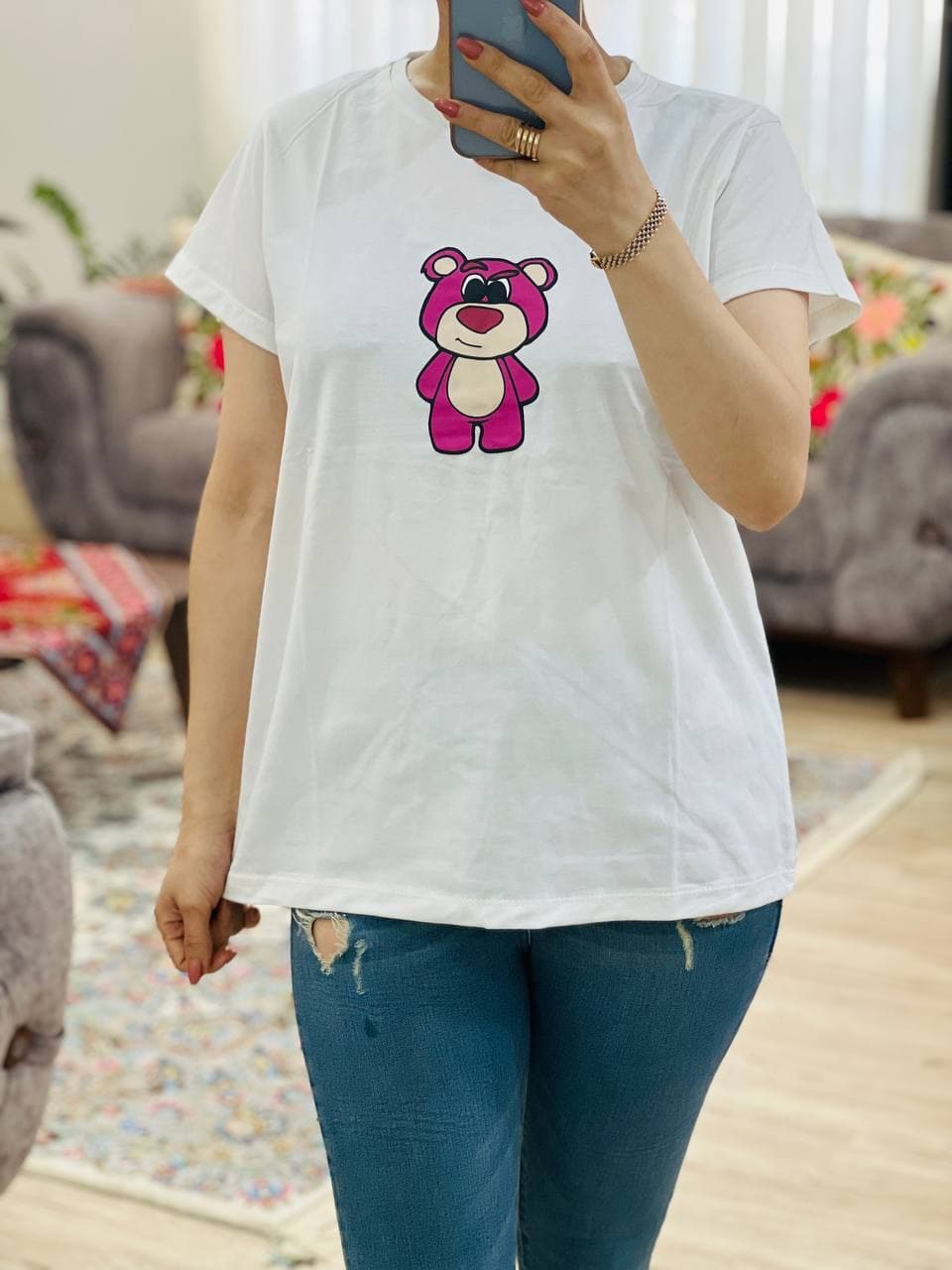 تیشرت خرس اخمو