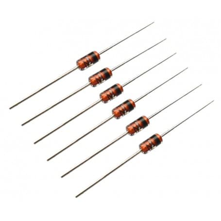 دیود زنر 7.5V 1W پکیج DO-34