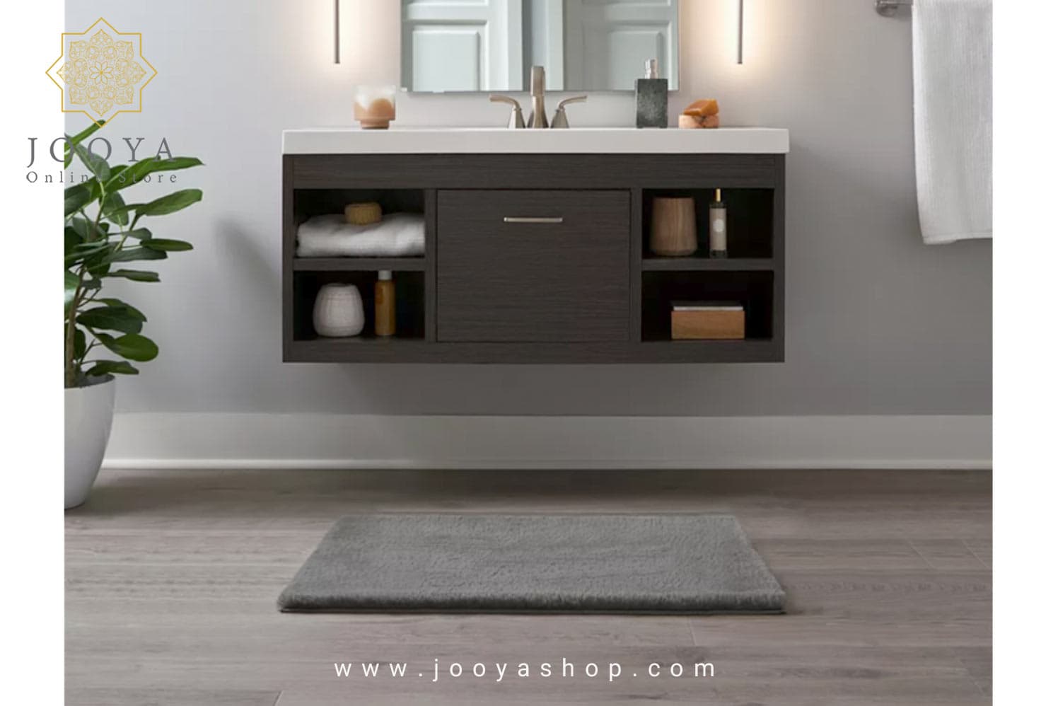 پادری پولیشی سایز 50*75 WS طوسی