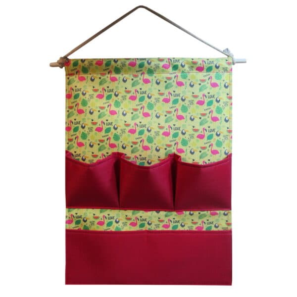 آرویچ آویز 5 جیب طرح پرنده و هندوانه