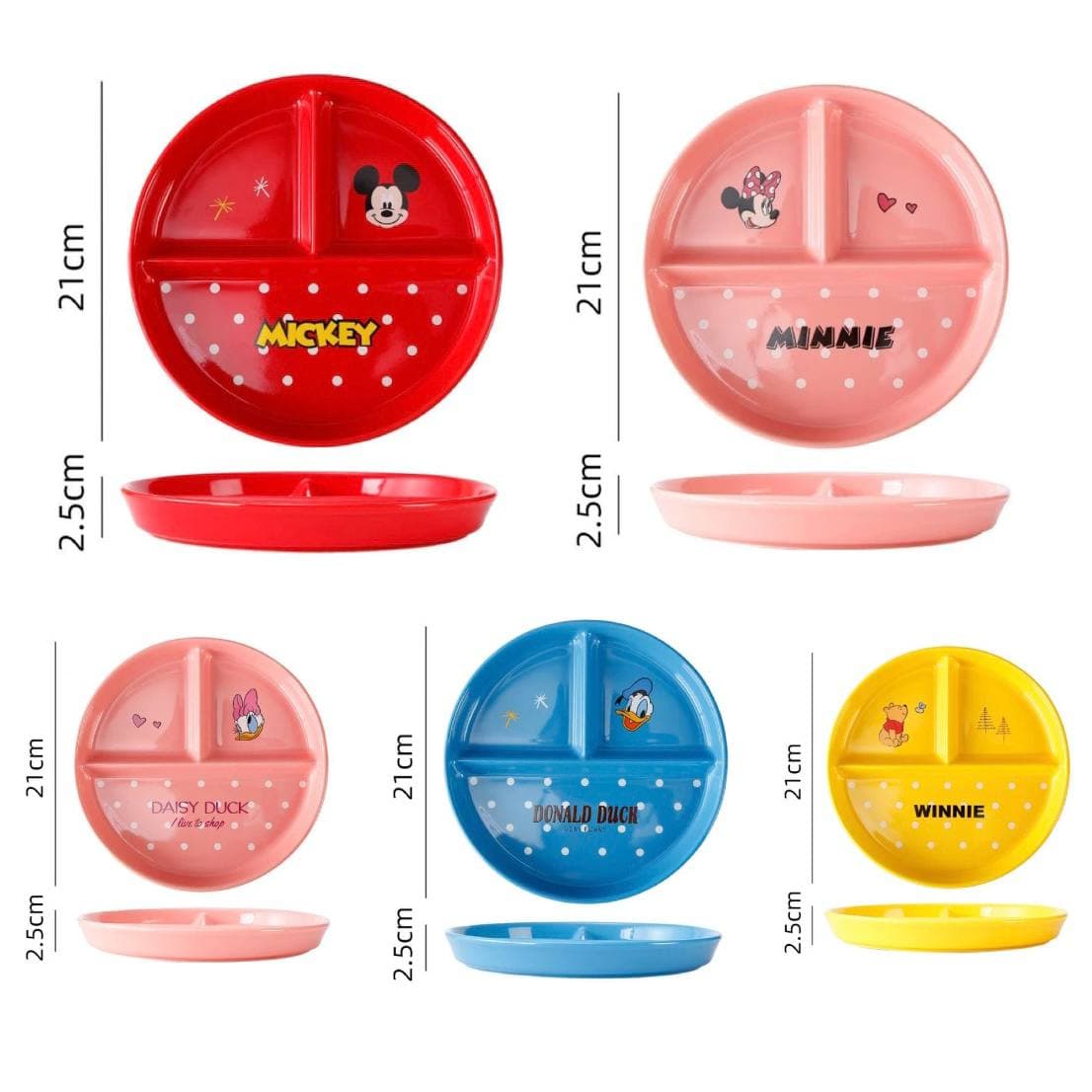 بشقاب سه خانه دیزنی