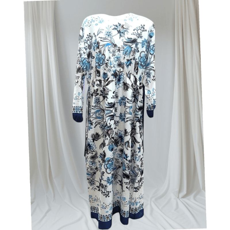 شومیز ساحلی جنس بو گاتی قد135 فری مناسب سایز 38 تا 46