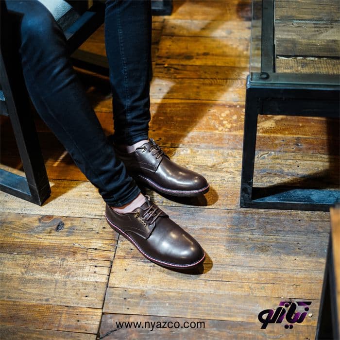 کفش رسمی مردانه تبریز طرح اکو مدل اسکورت کد T65