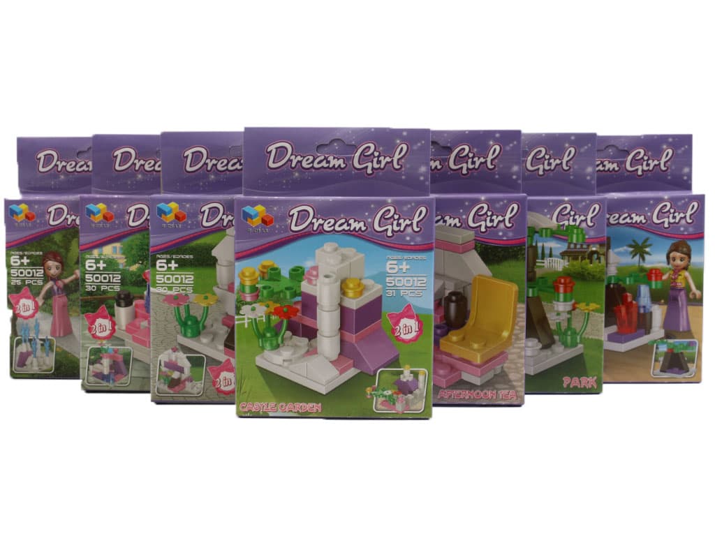 لگو ساختنی 23 الی 32 تکه طرح دخترانه