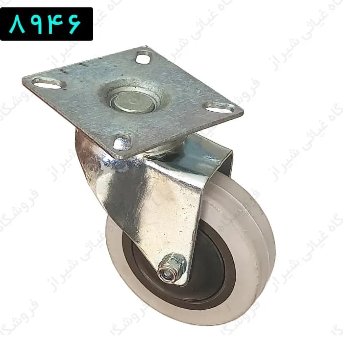 چرخ ساکشن 75 کفی بدون ترمز بوشی