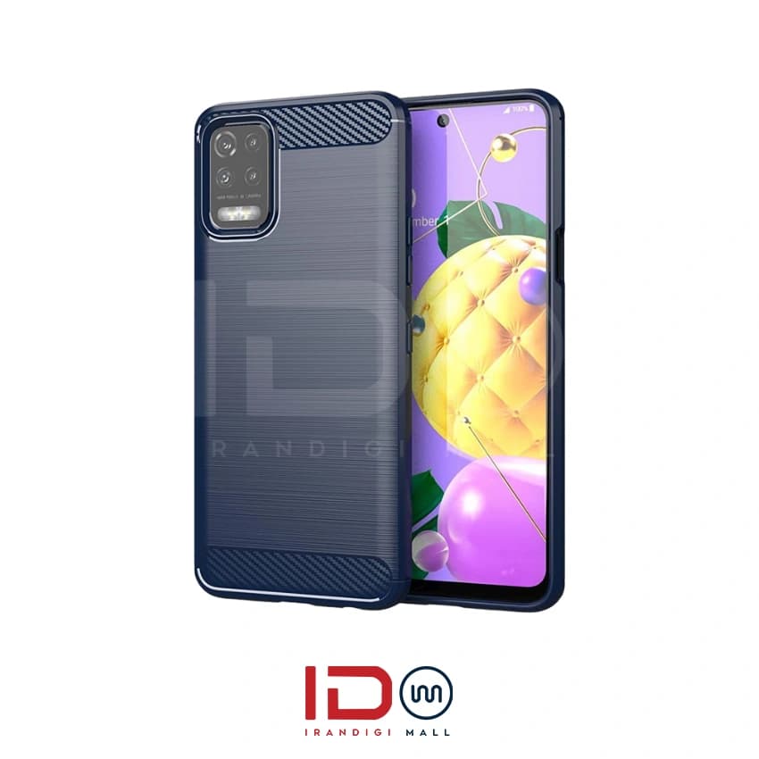 قاب فیبر کربن گوشی ال جی مدل LG K52 برند rugged armor