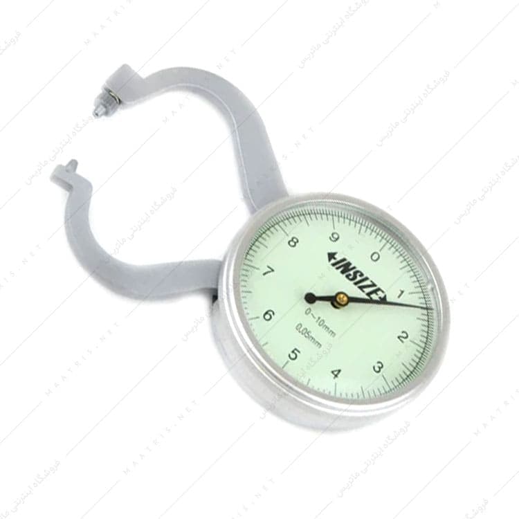 ضخامت سنج ساعتی 0 تا 10 میلی متر کد 10-2863 برند اینسایز