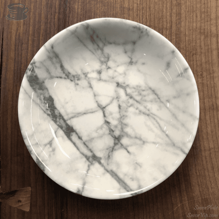 بشقاب گود طرح سنگ ساور کد 8263