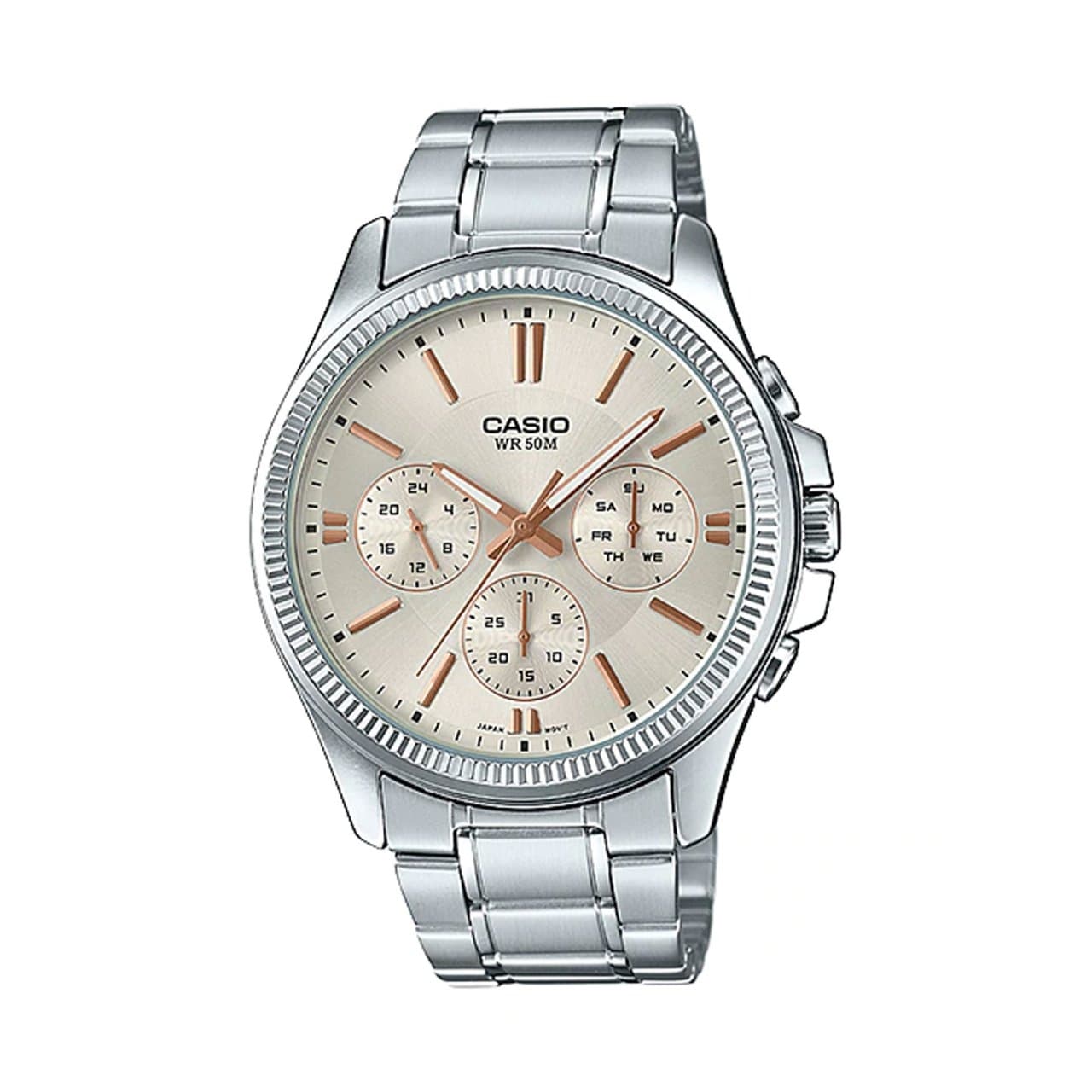 ساعت مچی عقربهای مردانه کاسیو مدل MTP-1375D-7A2