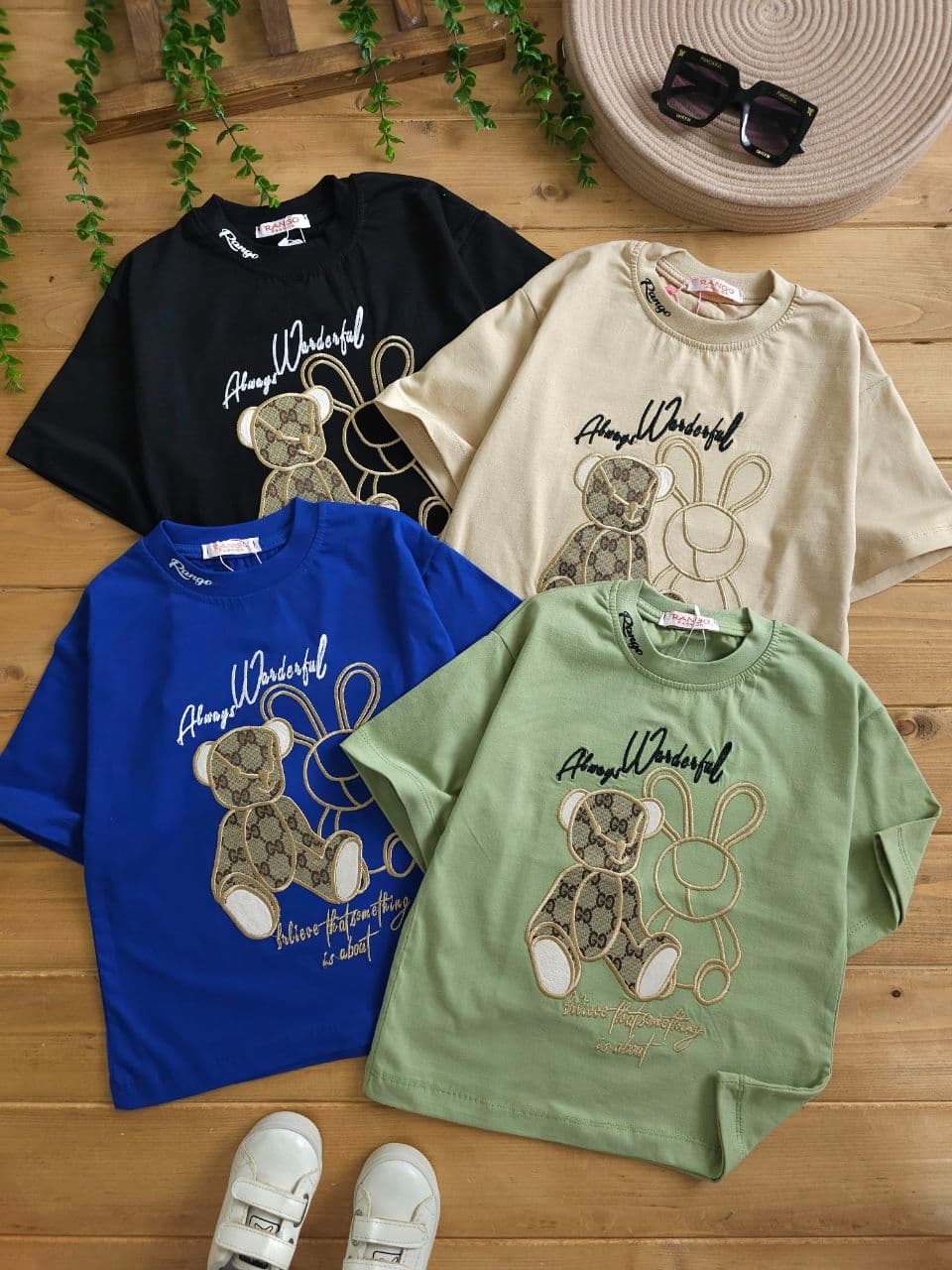 تیشرت خرس و خرگوش