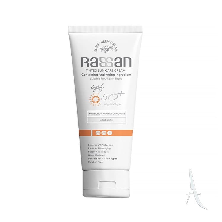 کرم ضد آفتاب رنگی راسن اس پی اف 50