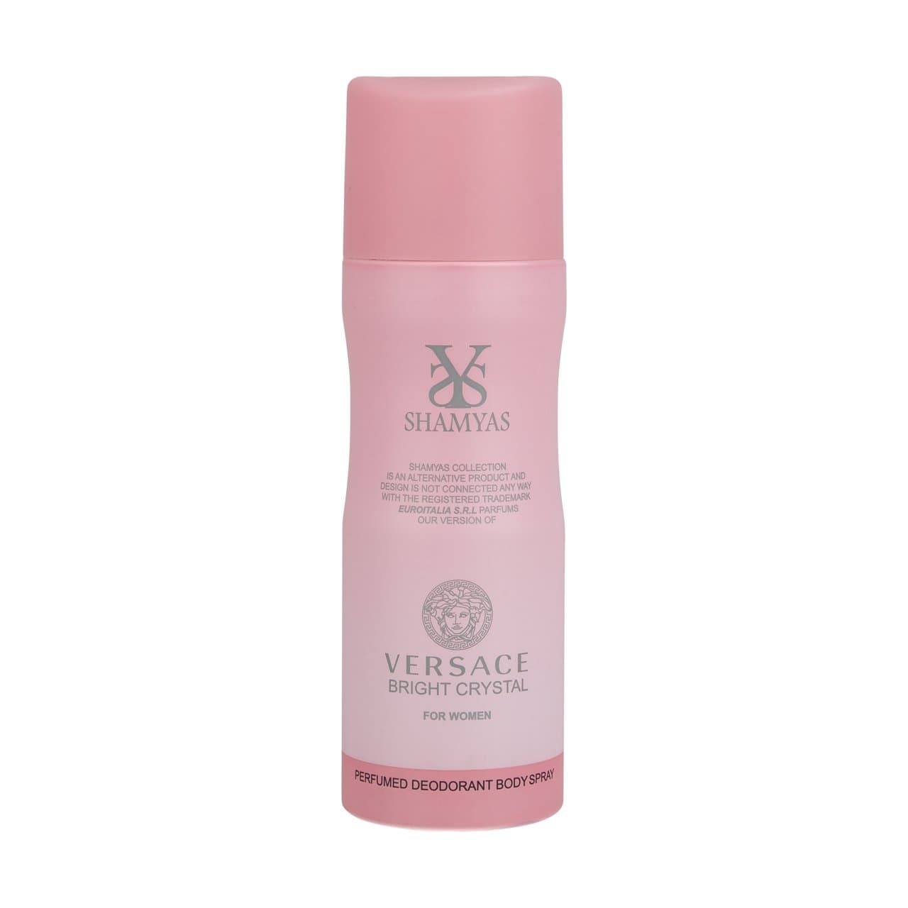 اسپری خوش بو کننده بدن زنانه شمیاس مدل Versace حجم 200 میلی لیتر