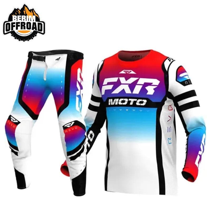 ست لباس کراسی برند FXR مدل REVO PRO LE