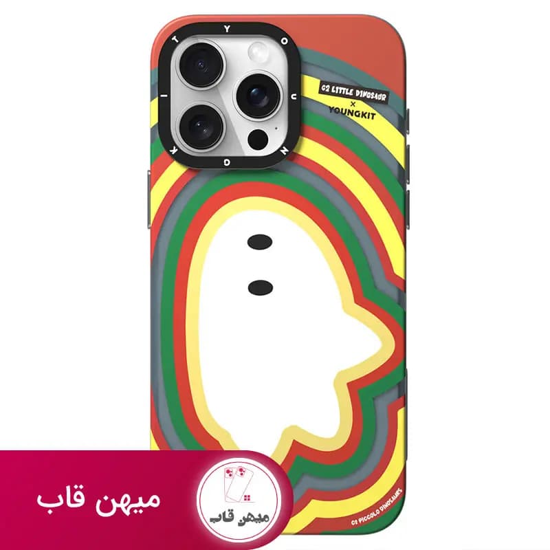 قاب گوشی آیفون یانگ کیت روح رنگین کمان - کد (۴۲۰۹۵)