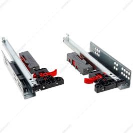 ریل اسلایدیا صامت فشاری 60 سانتیمتر سینگل به همراه براکت