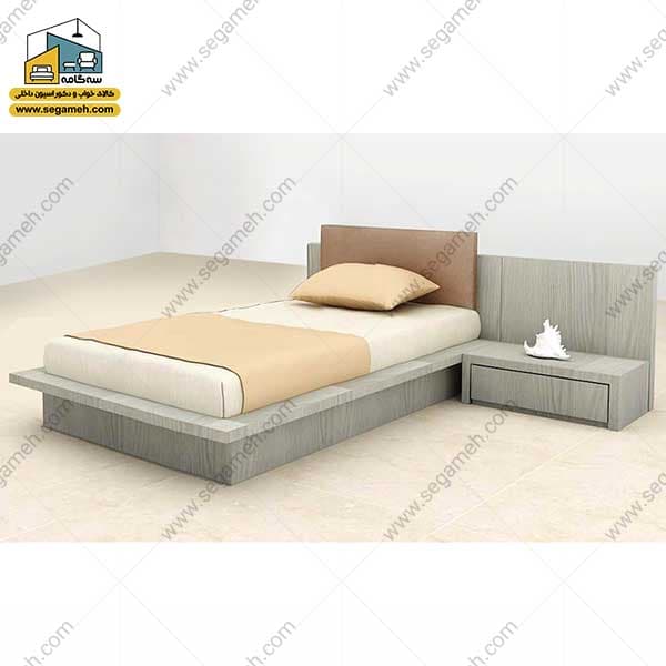 تخت خواب یک نفره کد BSP50