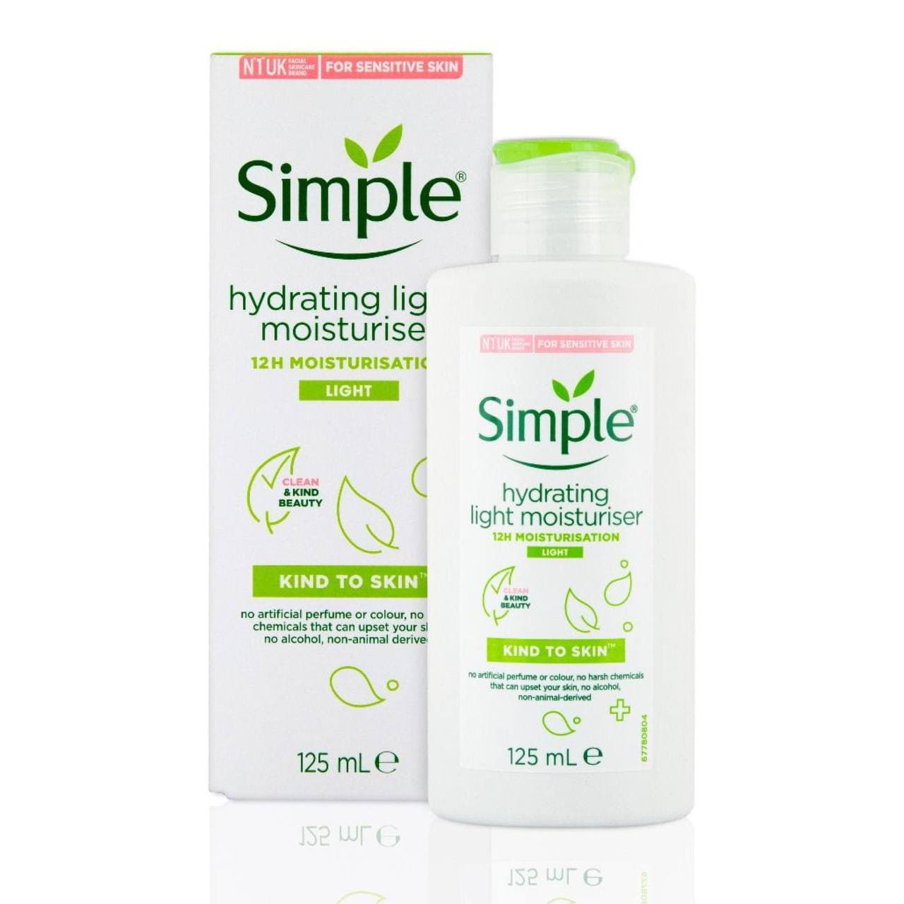 مرطوب کننده و آبرسان ۱۲ ساعته سیمپل مدل لایت