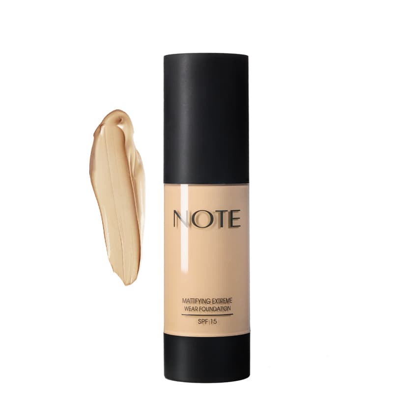 کرم پودر پمپی مات نوت مدل Mattifying Extreme Wear با SPF 15