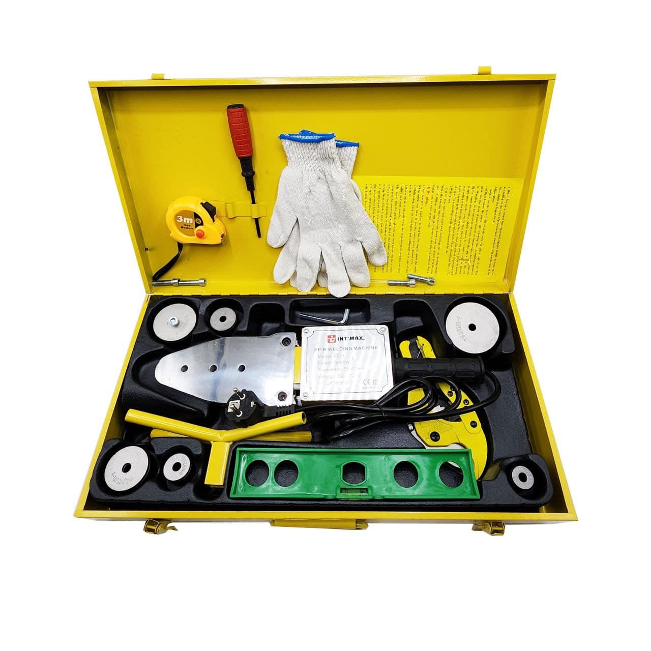 اتو لوله سبز صنعتی 3000 وات راکت بزرگ با لوازم کامل اینتیمکس مدل 0721 ارسال با پست