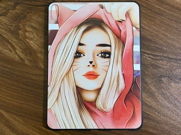 قاب طرح دار تبلت سامسونگ Tab A8 10.5 SM-X205 طرح دخترانه