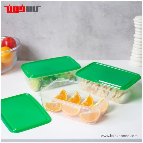 ظرف غذا ایکیا بسته 3 عددی مدل PRUTA