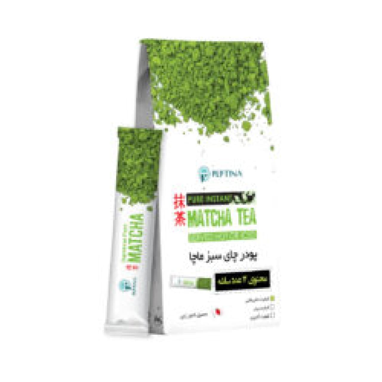 چای ماچا تشریفاتی پپتینا بسته 12 عددی